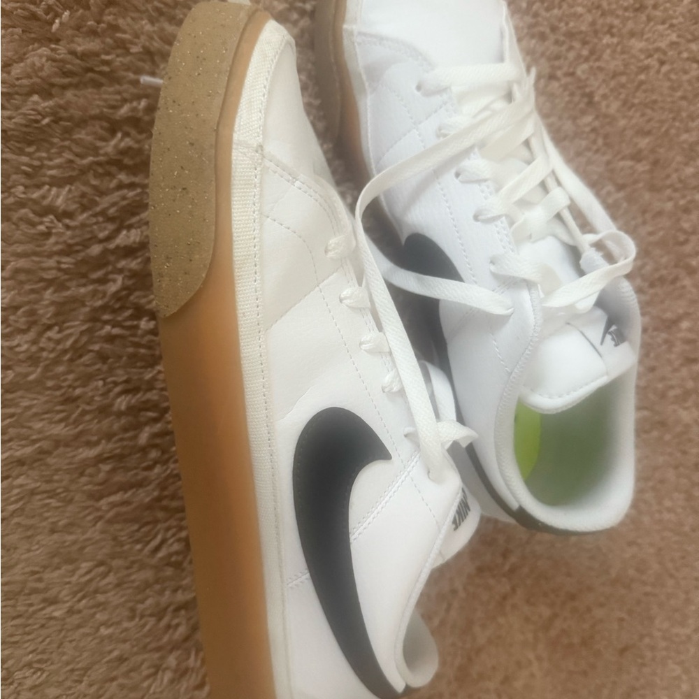 Nike White Mesh Sneakers